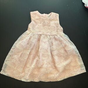Toddler sleeveless formal dress